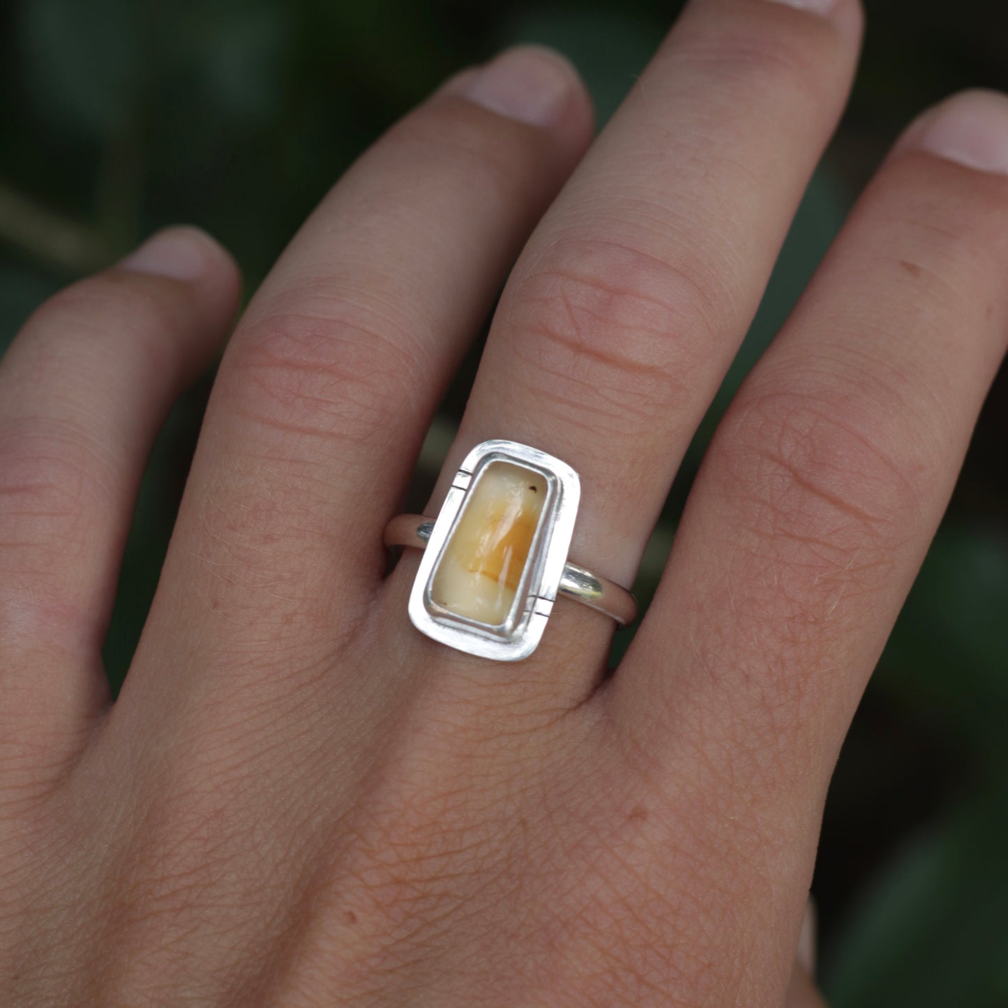 MT Agate Sunshine Ring Size 8.25