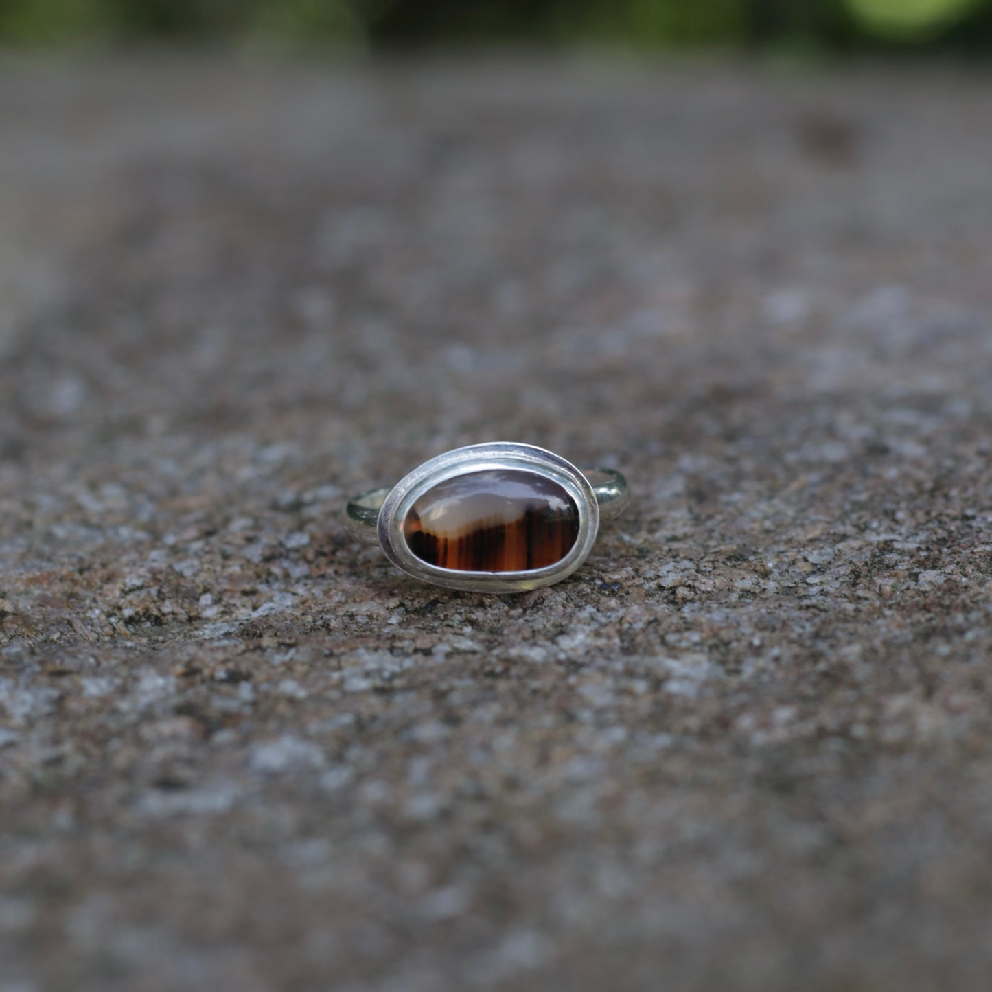 MT Agate Woodsy Ring Size 7