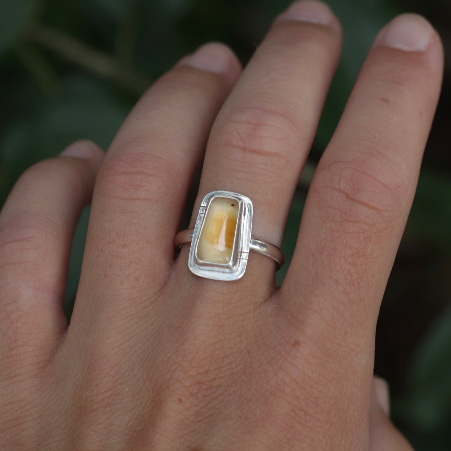 MT Agate Sunshine Ring Size 8.25