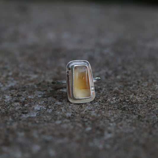 MT Agate Sunshine Ring Size 8.25
