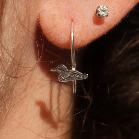 Loon Handcut Earrings
