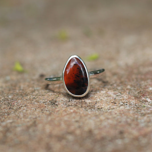 Shoreline MT Agate Ring / 7.25