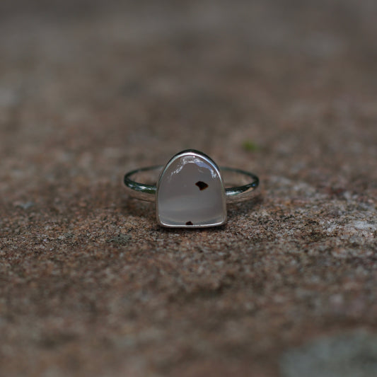 Loon Shadow MT Agate Ring / 9