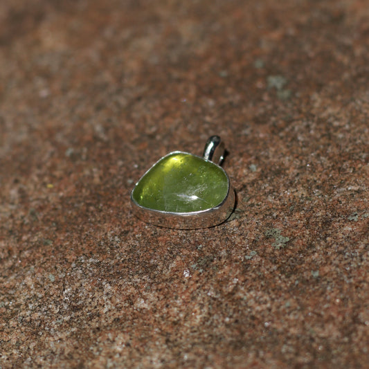 Fern Green Tourmaline (CA) Pendant