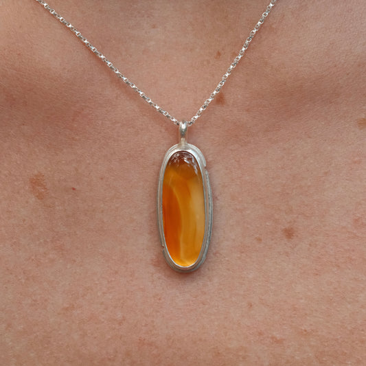 Sunray MT Agate Pendant