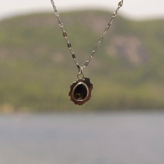 Blueline Tourmaline Necklace
